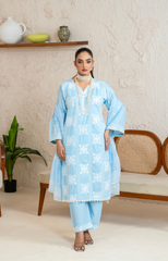 Embroidered 3-Piece Suit – Mid-Weather Collection