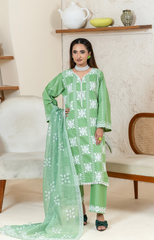 Embroidered 3-Piece Suit – Mid-Weather Collection