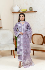 Embroidered 3-Piece Suit – Mid-Weather Collection