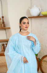 Elegant Embroidered 3PC Suit – Mid-Weather Collection