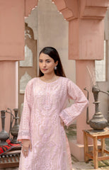 Mahveen – Signature Embroidered Organza 3PC Suit