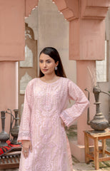 Mahveen – Signature Embroidered Organza 3PC Suit