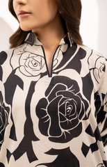 Premium Khaddar Silk 2-Piece – Printed Shirt & Trouser